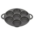 thumbnail image 1 of Minkissy 1Set Black Breakfast Pancake Pan Iron Easy to Clean for Families, 1 of 4