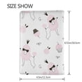 thumbnail image 3 of Rateoe Cute Poodle Dog Pattern Passport Holder Wallet Leather Mulit-purpose Travel Wallet Credit Cards Case ,Passport Cover for Women Men-6.5 in, 3 of 5
