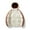 Beige, variant on YueHuiYing Men's Casual Faddish Solid Sports Coat - Long Sleeves, Zipper Hooded Design, Ideal for Outdoor Activities and Daily Wear