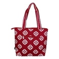thumbnail image 4 of SazyBee 3 piece Diaper Tote Bag Set - Custom Embroidery Available Burgundy Medallions, 4 of 6