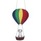 thumbnail image 1 of Globo de aire caliente de arcoiris con decoración de perros adorno acrílico de la ventana decoración de la pared, 1 of 6