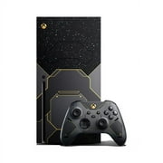 2021 Newest - Xbox -Series-X- Gaming Console - 1TB SSD Black X Version with Disc Drive-Halo Infinite Limited Edition