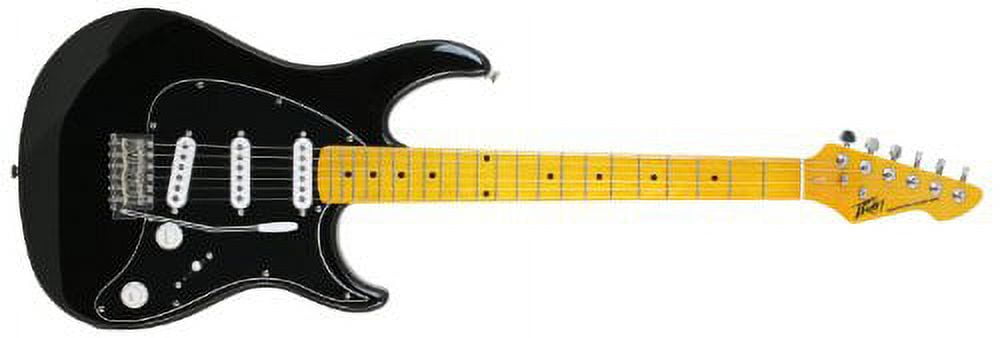 Peavey Raptor Plus LEVEL 1 Electric Guitar, Black with Tremolo Bridge