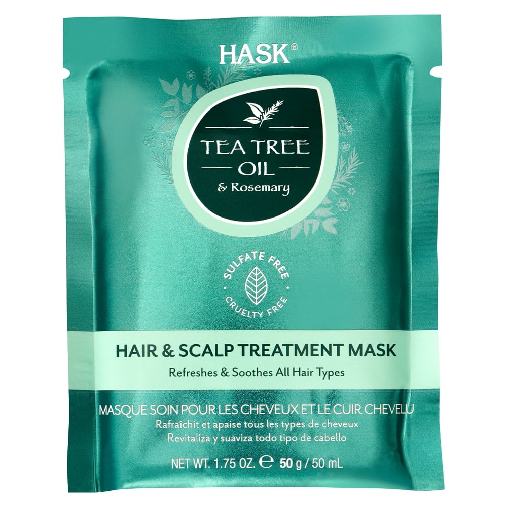 HASK Invigorating SulfateFree Hair & Scalp Treatment Mask with Tea