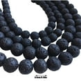 thumbnail image 2 of Natural Volcanic Stone Beads for DIY Jewelry Making, Loose Gemstone Beads for Bracelets Necklaces Crafting, 12mm, 2 of 8