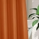 thumbnail image 5 of Cortina de ducha MitoVilla sin ganchos, extra larga, color naranja gofre, 5 of 7