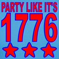 thumbnail image 3 of CafePress - Party Like Its 1776 T Shirt - Women's Traditional Fit Dark T-Shirt, 3 of 4
