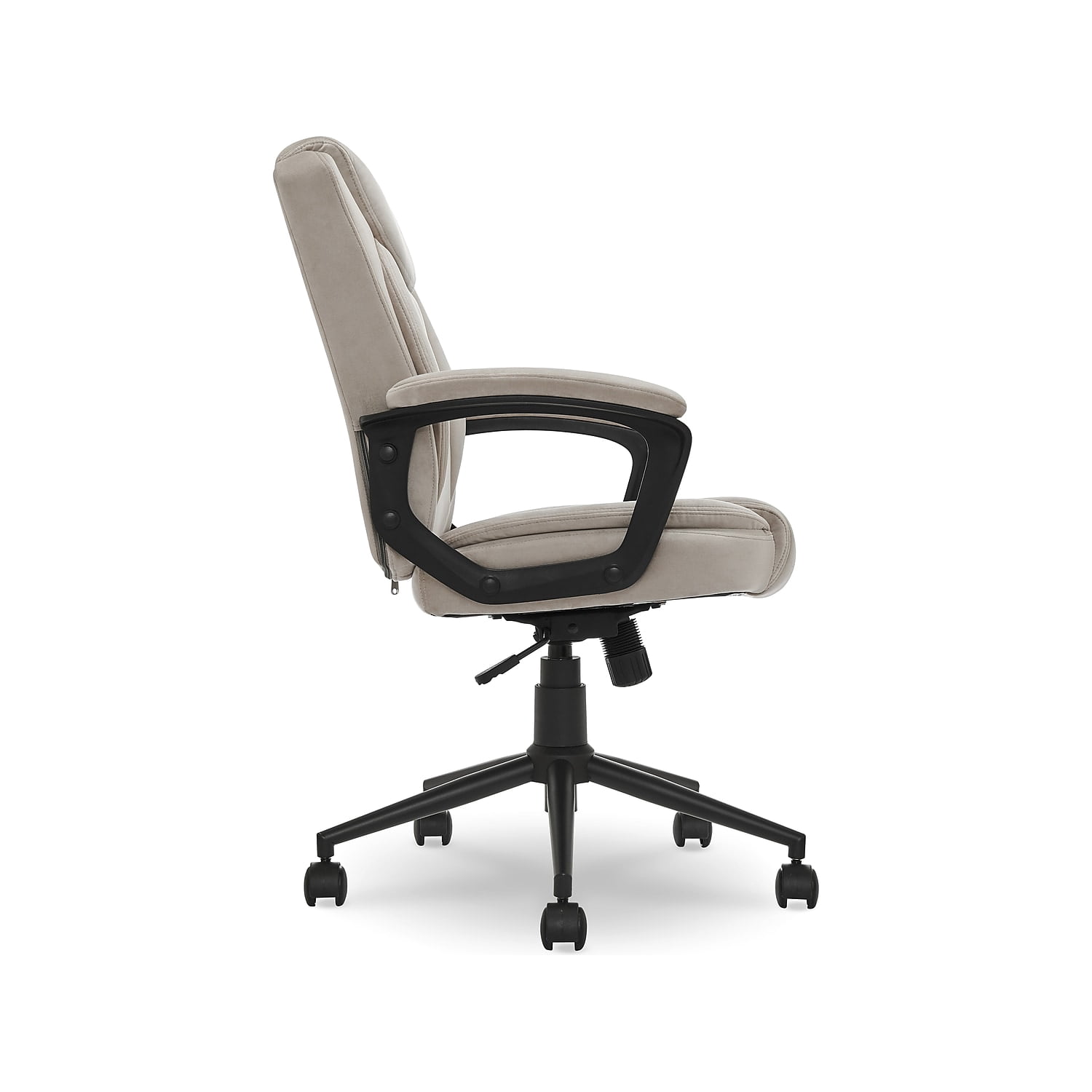 Click365 Transform 1.0 Ergonomic Mid Back Desk Chair Fabric Beige