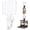 White, variant on Wiher Rechargeable Selfie Light, Clip Fill Light for Phone, Laptop, Portable Light for Video Conference Live Streaming Call Makeup Picture (Black)