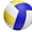 Volleyball, variant on 23.6 Inch Giant Inflatable Beach Volleyball Balls Large PVC Jumbo Beach Sports Balls Toys for Outdoor Activity Party Favors