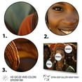 thumbnail image 3 of Designart "Tribes Xhosa African Portrait I" African Tribes Floater Framed Canvas Art Print, 3 of 7