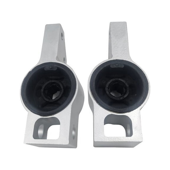 Front Rearward Control Arm Bushing Kit - 2 Piece - Compatible with 2005 - 2010 Volkswagen Jetta 2006 2007 2008 2009