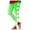 AA-Light Green1093, variant on XIAONU Women's Scale Print Leggings Slim Fit Full Length Tights Vibrant Playful Casual Bottoms Sky Blue