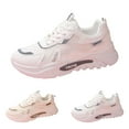 thumbnail image 2 of XIMIN Women Shoes Chunky Platform Breathable Colorful Fashion Sneakers Casual Tennis Gym Fitness Outdoor Hiking Comfortable Y2K Trendy Preppy Back to School Gift, 2 of 7