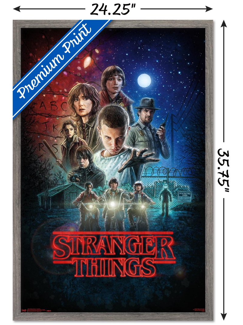 Netflix Stranger Things - One Sheet Wall Poster, 22.375