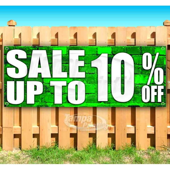 Sale Up To 10% Off 13 oz Vinyl Banner With Metal Grommets