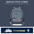 thumbnail image 5 of FORMRS Unisex School Backpack 17" Student Travel Bag with Laptop Compartment, Pirate Animals, 5 of 7