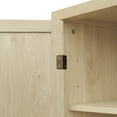 thumbnail image 3 of 4 Door Cabinet with 1 Drawer, with 4 Adjustable Inner Shelves, Storage Cabinet, 3 of 6