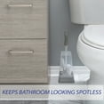 thumbnail image 4 of Bath Bliss Square Toilet Bowl Brush and Stand, 4 of 7