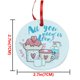 thumbnail image 3 of Xihbxyly Colgante Decorativo de San Valentín, Forma de Cerámica Personalizada, Regalo Divertido para Seres Queridos, Decoración Romántica para El Hogar, Perfecto para San Valentín, Bodas y Aniversari, 3 of 3
