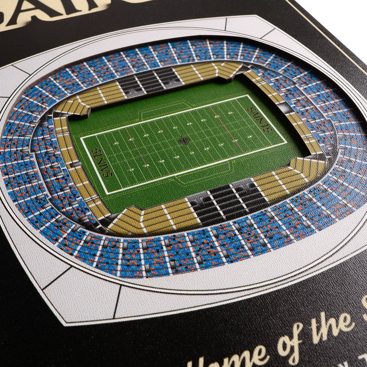 YouTheFan NFL New Orleans Saints 8x32 Stadium View Banner