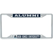 Bob Jones University BJU The Bruins NCAA Metal License Plate Frame For Front Back of Car Officially Licensed (Alumni)