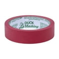 thumbnail image 3 of Duck Brand Color Masking Tape, 0.94 in. x 20 yd., Red, 1 Roll, 3 of 10