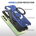 thumbnail image 3 of Ancove for Samsung Galaxy A15 Magnetic Case [Compatible with Mag Safe],Heavy Duty Ring Holder [Kickstand] Military Grade Drop Protection Case Cover for Samsung Galaxy A15,Blue, 3 of 8