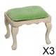 thumbnail image 1 of 3 Taburetes De Madera Con Asiento Pequeño Y Almohadilla Baoblaze Muebles De Casa De Muñecas 1:12, 1 of 8