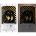 thumbnail image 2 of Caroline's Treasures SS4308CNL Gordon Setter Candy Corn Halloween Portrait Ceramic Night Light, 6x4x3", multicolor, 2 of 2