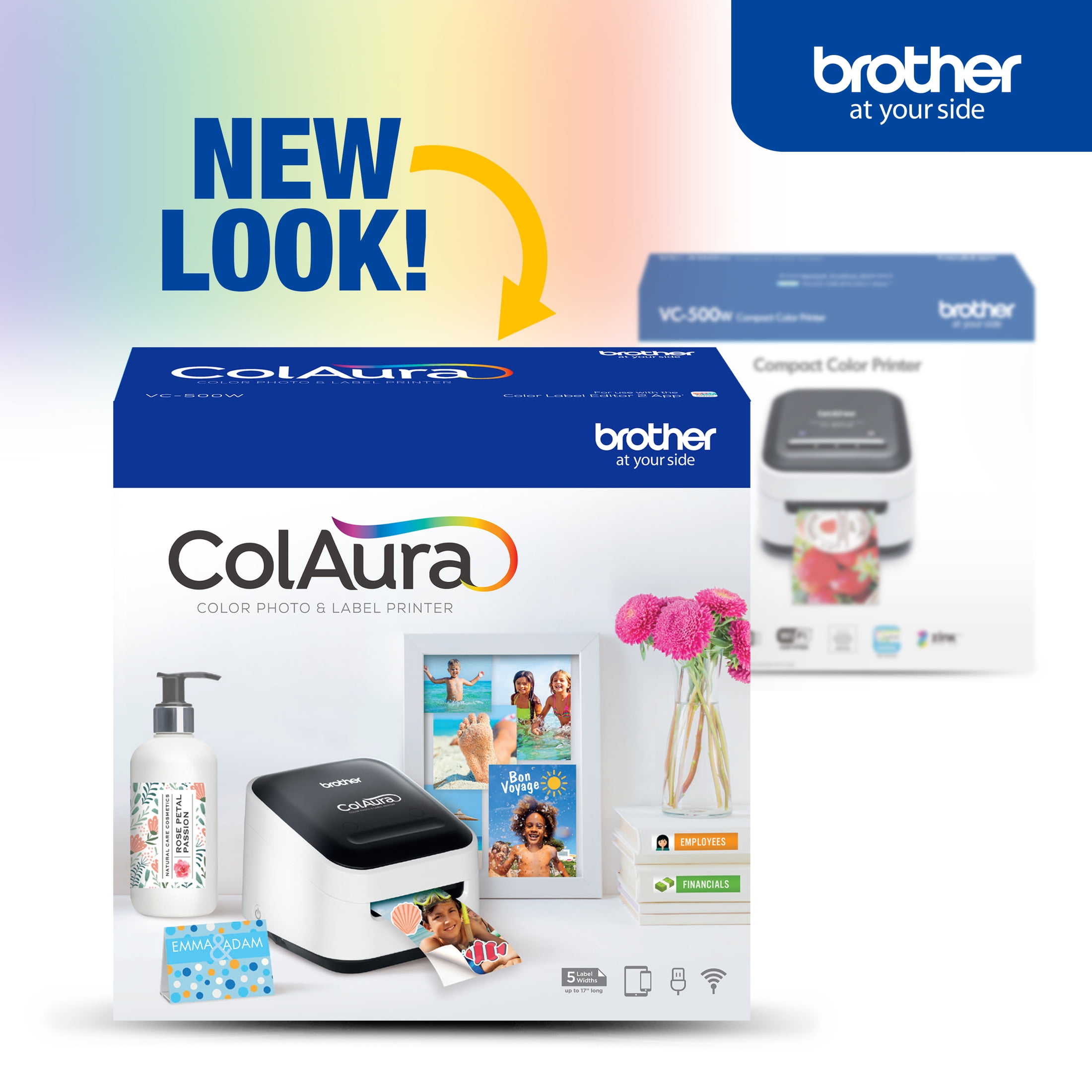 Imprimante photo et étiquette couleur Brother ColAura