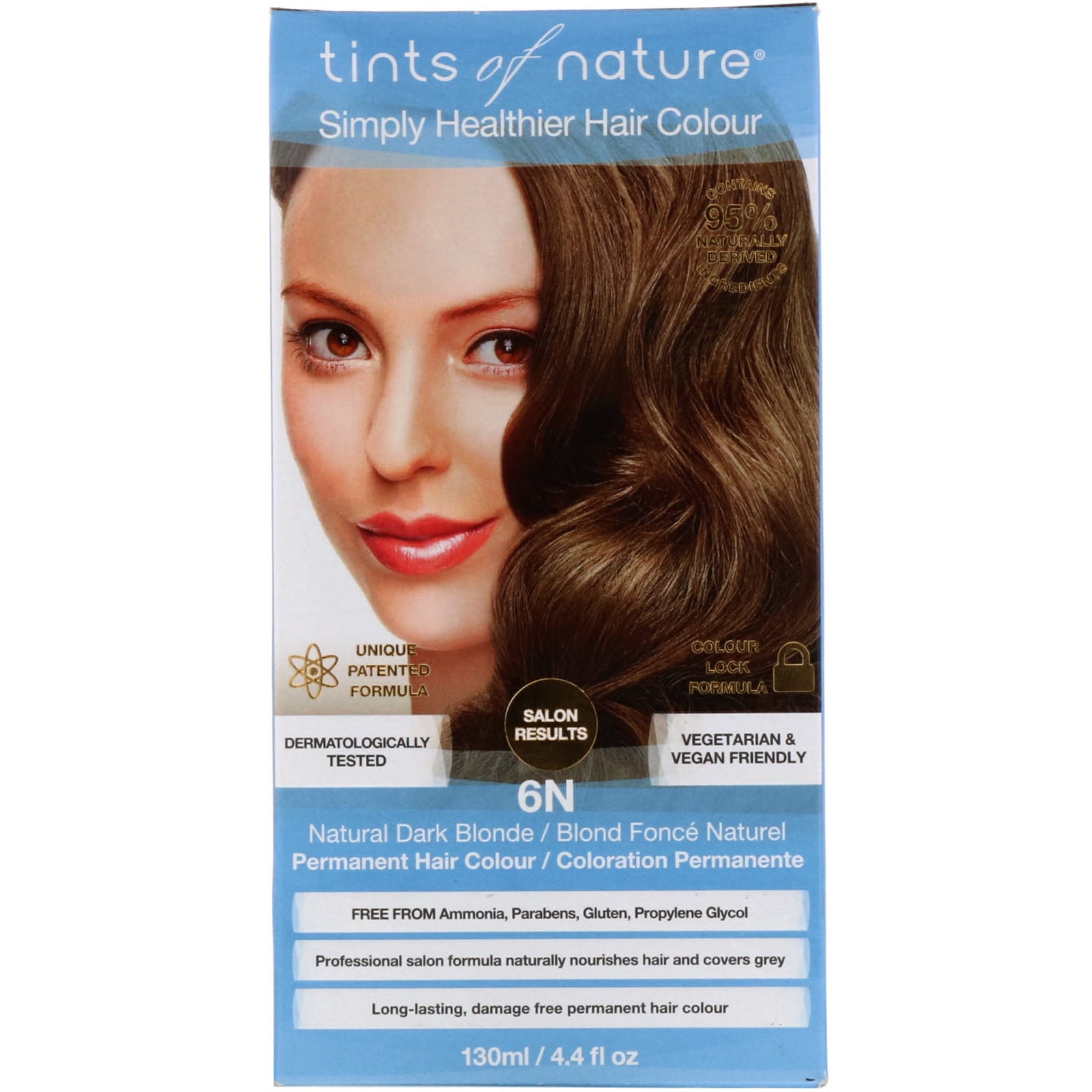 mobil kæde Tæl op Tints Of Nature 4Ch Rich Chocolate Brown Hair Color - 1 Each - 4.4 FZ -  Walmart.com