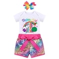 thumbnail image 3 of Ibtom Castle Solid Print Cotton and Polyester Birthday Outfit, (Girl's), 3 of 8