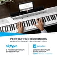 thumbnail image 2 of Teclado de piano digital Alesis Recital de 88 teclas con altavoz de 2 x 20 W, 2 of 9