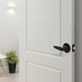 thumbnail image 3 of Design House Delavan Universal Interior Hall/Closet Passage Door Handle, Matte Black, 3 of 15