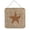 Brown, variant on Starfish Burlap And Brown Aluminium Metal Wall Or Door Hanging Prints - 6 x 6 In.