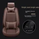 thumbnail image 5 of Fundas de asiento de coche de cuero PU adecuadas para Dacia Duster Sandero Renault Clio Fiat Ypsilon Seat Arona Cors Accesorios interiores, 5 of 5