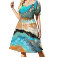 thumbnail image 2 of Robe Sans Manches en Acrylique pour Femmes Robes de Soirée Vêtements Féminins, 2 of 5