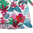 thumbnail image 4 of ATOGUTA Girls Bikini Bathing Suit Printed Bikini Set with Cover Up Skirt Summer Beach Swimwear Size 8-15, Multicolor, 4 of 6