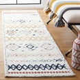 thumbnail image 2 of SAFAVIEH Marrakesh Dimas Southwestern Polyester Runner Rug, Ivory/Multi, 2'2" x 8', 2 of 8