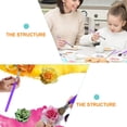 thumbnail image 2 of Miangastore cake decorating brushes tools Plastic Baking Beginners 8Pcs, 2 of 8