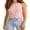 Pink, variant on Embroidery Flower Tank Tops for Women Y2K Sleeveless Crew Neck Tie Up Side Cropped Vest Summer Chic Going Out Blouse