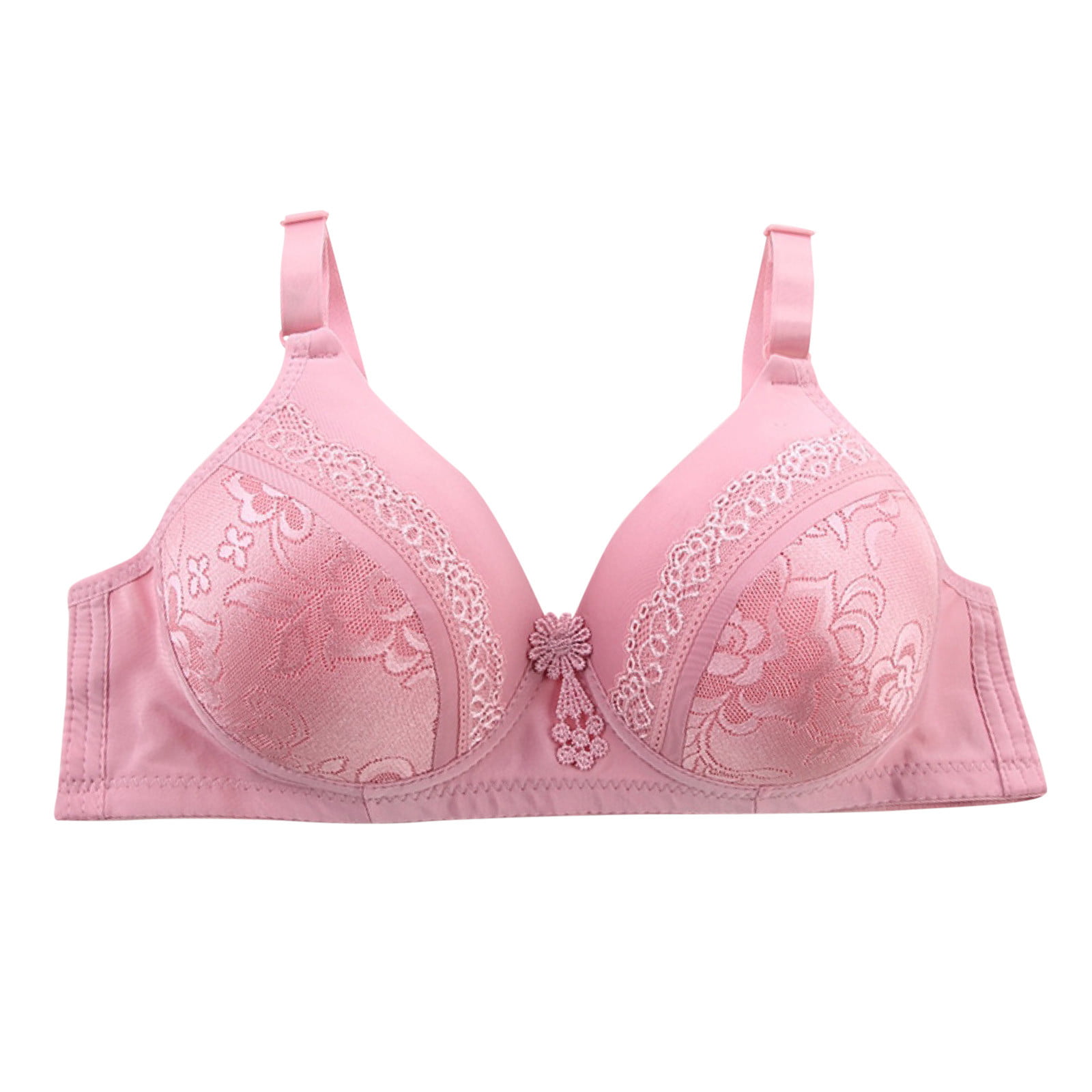 Cotton Sports Ladies Pink Padded Bra, Size: 30A, Plain at Rs 100