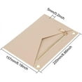 thumbnail image 2 of Kit de conversión de bolso cruzado para Kirigami Pochette, inserto de fieltro para bolso, forro desmontable para billetera grande con ojales., 2 of 9