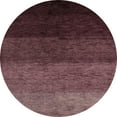 thumbnail image 1 of Ahgly Company Indoor Round Abstract Dark Scarlet Red Abstract Area Rugs, 6' Round, 1 of 6