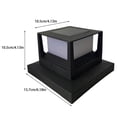thumbnail image 4 of Matsuzay Luz alimentada por energía Solar, resistente al agua, para exteriores, jardín, camino, Patio, patio trasero, entrada, césped, pared, valla de Iluminación y accesorios Matsuzay HA073309-01, 4 of 6