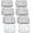 Gray, variant on Caraway 2.5qt Glass Airtight Food Storage Containers with - , BPA-Free Kitchen Storage Container - Stackable, Space-Saving Airtight Containers for Pantry, Dry Goods - 6 Pack - Mist