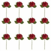 12 Pack: Burgundy Hydrangea Stem by Ashland