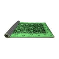 thumbnail image 2 of Ahgly Company Indoor Rectangle Oriental Emerald Green Industrial Area Rugs, 3' x 5', 2 of 4