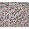 thumbnail image 4 of oneOone Cotton Flex Fabric Leaves & Floral Block Printed Fabric 1 Yard 40 Inch Wide, 4 of 4